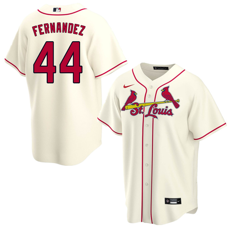 Nike Men #44 Junior Fernandez St.Louis Cardinals Baseball Jerseys Sale-Cream